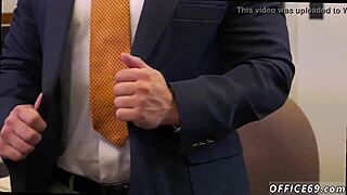 Hairless Gay Men in HR Meeting Porn
