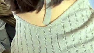 I fucked a japanese girl in doggystyle with new pullover and cumshot on her ass 😏