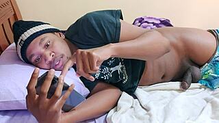 preparation for an intimate moment in gay porn