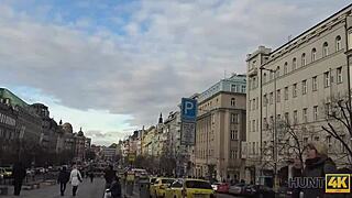 sex for cash makes the hunter and horny jocelyne z happy in outdoor pickup