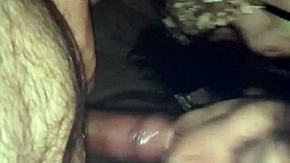 silky wife sucks the neighbor's nice cock while cheating