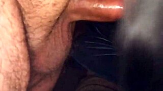 silky wife sucks the neighbor's nice cock while cheating