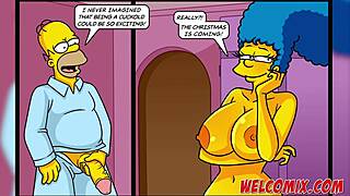 Simpsons Hentai Wife Gifted to Beggars on Christmas