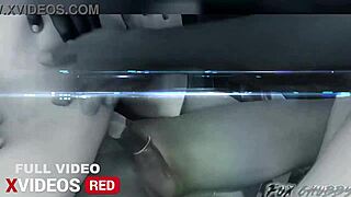 Foxchubby gets gangbanged by three men with big black cocks