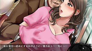 Pretty Office Beauty Bounces Boobs On Train!