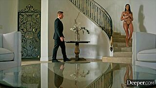 Is Deeper Submissive Katrina Ready for Leashed Anal Fucking?