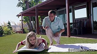 Have you seen the yoga instructor fucking the cheating wife outdoors in various positions?