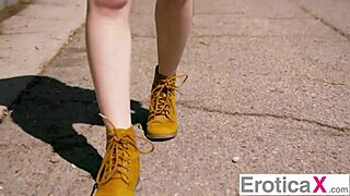 karlie brooks hitchhikes and fucks stranger 😍