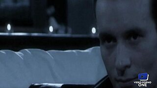 Blonde Lavandra May and brunette Elke share cock in anal tit fucking