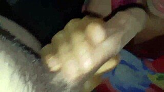 why is this teen riding her boyfriend's cock for a creampie?