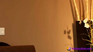 Juicy masseuse gives FULL BODY MASSAGE with horny extras at the office.