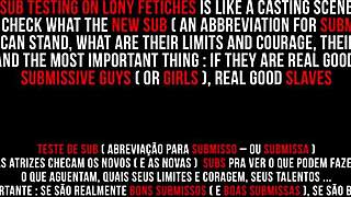 Bia Bastos dominates subs mouth!