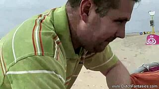 Is it mature passion or hardcore group fun? Dutch milf banged in the forest.