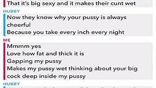 Sexting Husband Dirty Secrets While Nude On Webcam?