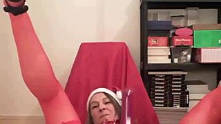 Enjoy this Christmas striptease in 2023