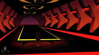 Cheshire's submissive transformation: DC Comics BDSM animation