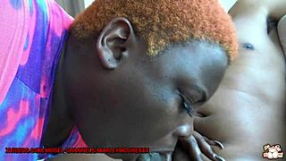 Wow! BBW Ebony Marley Moore Rides Hard Stud in Wild Action!