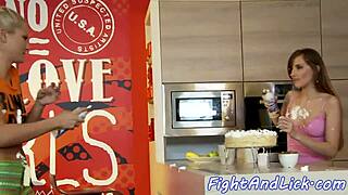 Ever tried a hot 69 after a wild wrestling match with amateur babes?