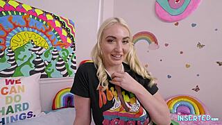 Does Kate Dee feel tingly when inserted?