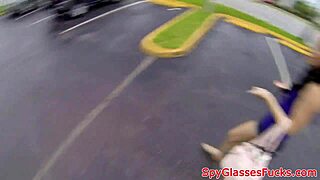 Eurobabe bent over rides cock in intense doggystyle POV.