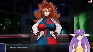Dragon Ball Divine Adventure Part 58: Android 21 fucked roughly by hero with cumshot