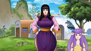 Dragon Ball Divine Adventure Part 58: Android 21 fucked roughly by hero with cumshot