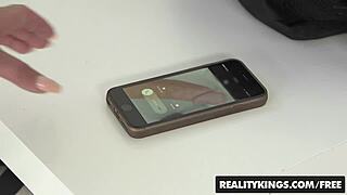 RealityKings - Lick Teens - Kimmy Fabel and Kayy crave pussy in wild bedroom banging!