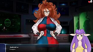 Dragon Ball Divine Adventure Part 58: Android 21 fucked roughly by hero with cumshot