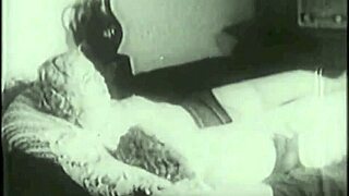 this vintage lesbian scene is so retro and hairy