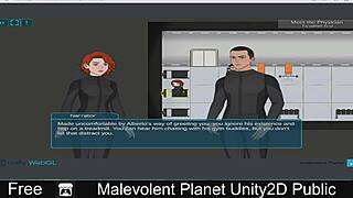 Malevolent Planet Unity2D Public Hentai Roleplay in Outdoor Scene