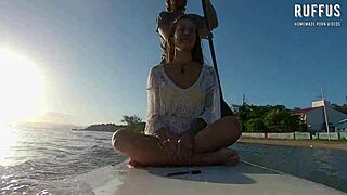 Ana Rothbard Feels Intense Pleasure On Stand Up Paddle