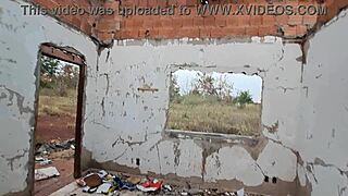 safada novinha enjoys big cock in construction house after neighbor leaves