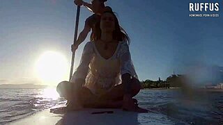 Ana Rothbard Feels Intense Pleasure On Stand Up Paddle