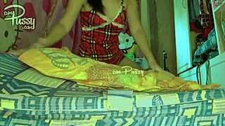 Ice cream in pussy close-up. Watch this wild teen 18+ solo fetish!