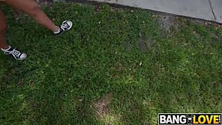 johnny love fucks luna luxe in doggystyle and cowgirl