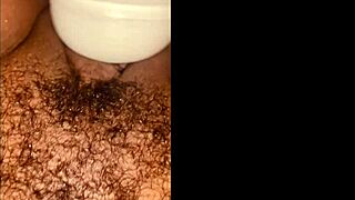 Compulsive Masturbator! Teasing Her Swollen Pussy with Wild Toy Play