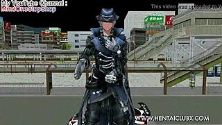 anime girl gets ballbusted in ryona fight hentai