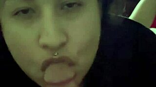 Wife helps me with a facial treatment in the USA