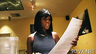 Naked Teen Cutie Gets Intense POV Fuck