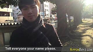 Japanese stud masturbates solo in pool and shower with cumshot