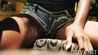 Naked Teen Cutie Gets Intense POV Fuck
