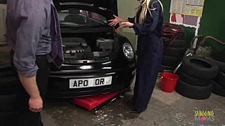 blonde cindy behr in a casual encounter with a partner