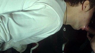 deepthroat skills with explosive cumshot action