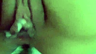 Naughty teen 18+ with big ass gets creampie, then asks for finger in ass