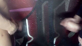 deepthroat skills with explosive cumshot action