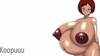 pregnant anime woman speed paintin'