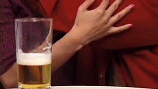 So, this skinny Japanese MILF moans loudly while getting pounded in missionary, sucking cock too