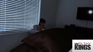 Stepsister Struggles With Homework During Intense Fucking Session