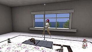 visiting roxxy's place turned into wild cartoon action on sl day.