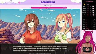 vtuber lewdneko plays highway blossoms part 1 in cute dating game